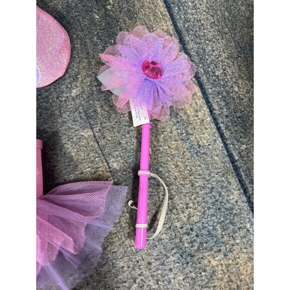 Build A Bear Fairy Friends Pastel Bear, Ballet Leotard & Slippers, Wings, Wand! - Picture 6 of 16